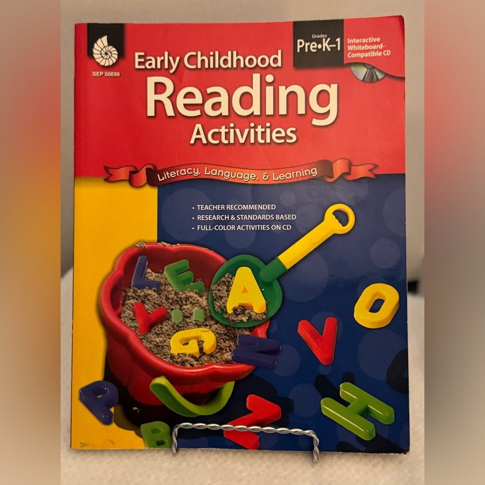 Shell Education Early Childhood Reading Activities Book (2004) CD included
